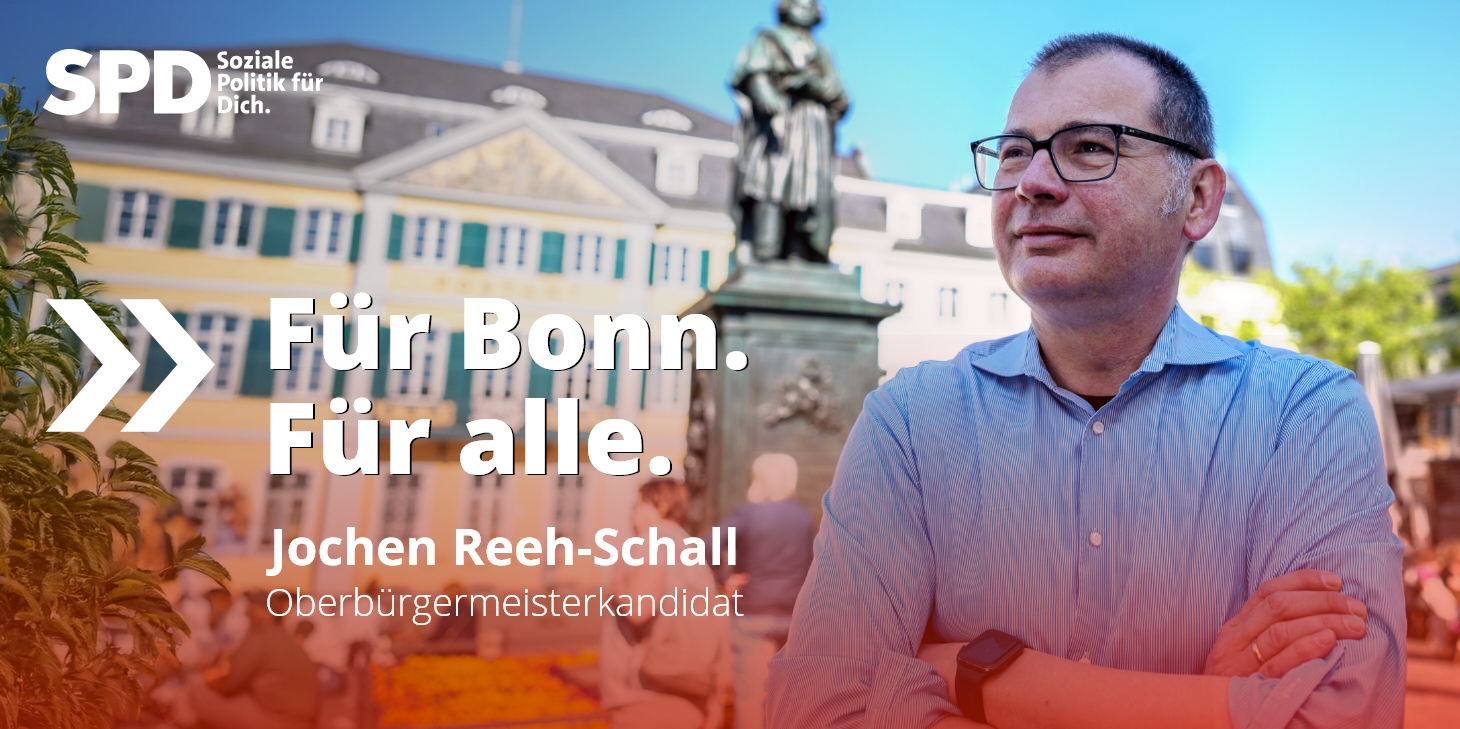 Jochen Reeh-Schall - Ihr Oberbürgermeisterkandidat für Bonn. Jochen Reeh-Schall - Ihr Oberbürgermeisterkandidat für Bonn.